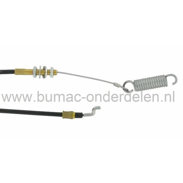 Kabel Rijaandrijving Castelgarden, Stiga, Mountfield, Alpina Zitmaaiers, Koppelingskabel Castelgarden EL63, Stiga Garden Compact, GGP Aandrijfkabel Skelters, Scooters, Tuintrekkers met 63 Cm Maaibreedte, onderdeel