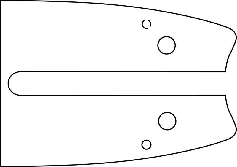 0.325-1.6-62E Zaagblad 40 Cm Voor Stihl Kettingzaag onderdeel 021, 025, MS230, MS231, MS250, MS251