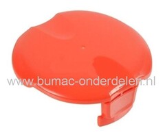 Deksel voor Strimmer van Flymo - Mcculloch Draadspoel voor Flymo Strimmer Contour 500 en 700, Mini Trim Auto, Mini Trim Auto Plus, Multi Trim 250 D, Multi Trim 250 DX, 300 DX, Power Trim 500, Power Trim 700, Revolution 200, 2300, 2500, Powertrim