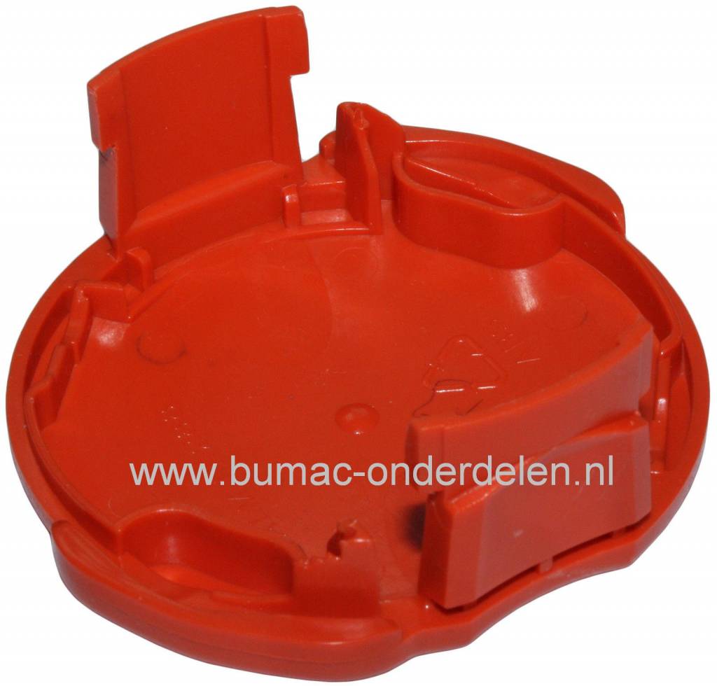 Deksel voor Strimmer van Flymo - Mcculloch Draadspoel voor Flymo Strimmer Contour 500 en 700, Mini Trim Auto, Mini Trim Auto Plus, Multi Trim 250 D, Multi Trim 250 DX, 300 DX, Power Trim 500, Power Trim 700, Revolution 200, 2300, 2500, Powertrim