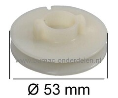 Startpoelie voor Stiga BJ325 - SB26 - SB26J - ST26 - ST26J, Castelgarden XR26 - XB26 - XB26D - XB26J - XB26JD - SBL260H - XBL260H, Alpina TB26 - TR26, Bladblazer, Bosmaaier, Trimmer, Strimmer, Mountfield, Koordpoelie, Start Pouly, Starterpoelie