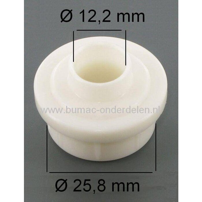 Wielbus - Lager voor Grasmachines van Stiga - CastelGarden en Mountfield, Glijlager voor Wielen van Grasmaaiers onderdeel