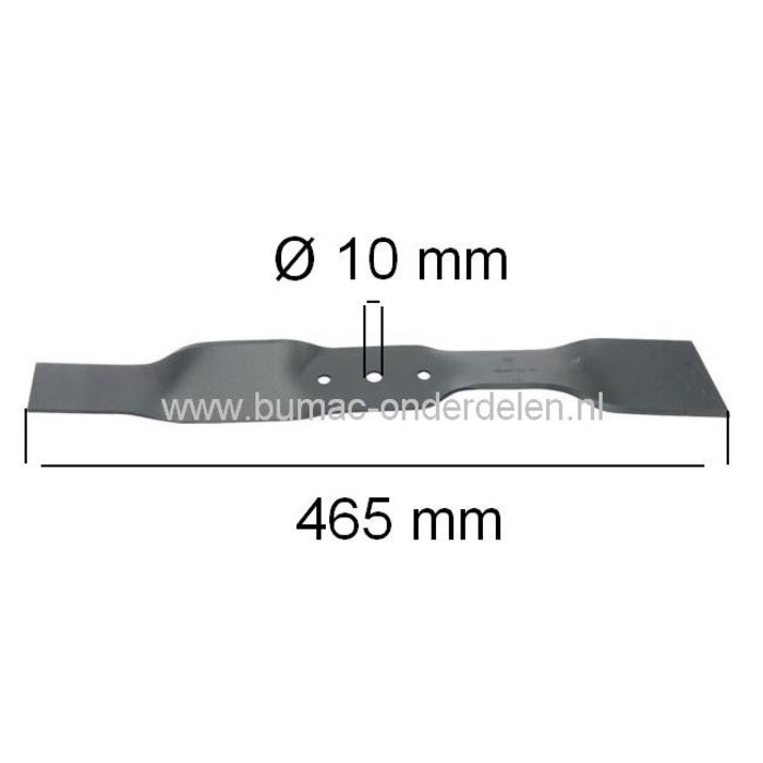 Mes voor Husqvarna - Partner - Jonsered Grasmaaier - Frontmaaier - Zitmaaier met een 36 Inch = 92 Cm Maaidek Bioclip - Mulch, Master 46, P246, P246 Bio, Partner 246 ABS, Rider1000, Rider1200