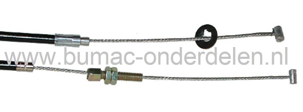 Koppelingskabel voor HONDA HR194 - HR214 - HR216 - HRA214 - HRA216 Grasmaaiers, Kabel voor Aandrijving van de Maaimessen, Mesremkabel, Remkabel voor de Maaimessen van Loopmaaiers, Benzinemaaiers, Cirkelmaaiers, Gazonmaaiers