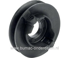 Krukas Poelie voor Aandrijving Achterwielen bij Viking MB 415 en MB 465 Grasmaaier - Grasmachine