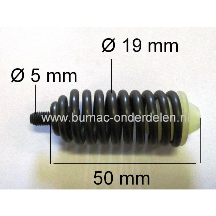 Trillingdemper voor Husqvarna  44, 266, 268, 272, 362, 365, 371, 372, 373, 374, 375, 444, 575 XP, 670, 2071, 2072 Motorzaag, Kettingzaag, Vibratiedemper, Ophangrubber, Trillingsdemper, Anti Vibratierubber, Jonsered