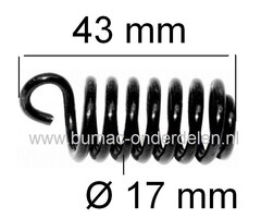 Husqvarna Trillingsdemper voor 230, 235, 235E, 236, 240, 240E, CS2234, CS2238 Kettingzaag HUSQVARNA - JONSERED - PARTNER - MCCULLOCH, Anti Vibratie Rubber, Vibratiedemper, Ophangrubber
