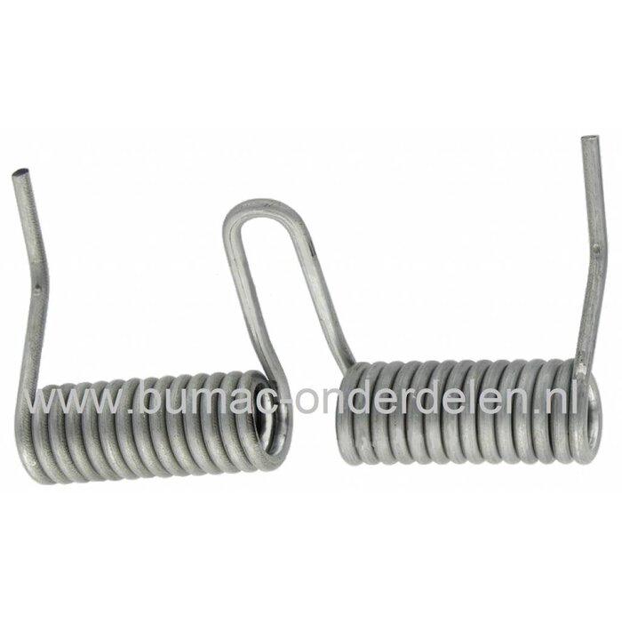 Deflectorveer voor Alko, Brill en Solo Grasmaaiers, AL-KO Veer Zijuitworp Deflector, ALKO Silver 520BR, Silver 46BR-SE, Powerline 5204VS-H, Veren Zijuitworp Kleppen Cirkelmaaiers, Loopmaaiers, Duwmaaiers