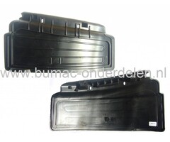 Zijuitworpklep Deflector ALKO - BRILL - SOLO Gazonmaaiers, AL-KO 520BR Silver, Silver Comfort 46B, 51BR, Powerline 5204 VS-H, XAL4755VSI, Afdekklep Zijuitworp, Deksel Deflector, Alko, Brill, Solo Benzinemaaiers, Grasmaaimachines, Loopmaaiers