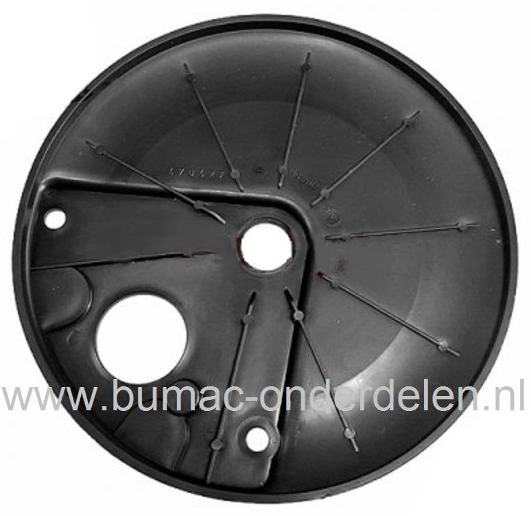 Wielbeschermer Binnenkant Loopmaaiers ALKO Classic 525HW/ES, Silver Comfort 46BR-SE, 51BR, Silver Comfort Premium 470BRV, 530BRV, Powerline 4800BRVE, Easy-Mow 5210HPD, XAL4755VSI, Al-ko, Brill, Solo Beschermkappen Wiel Kunststof Wielbeschermer Grasmaaier