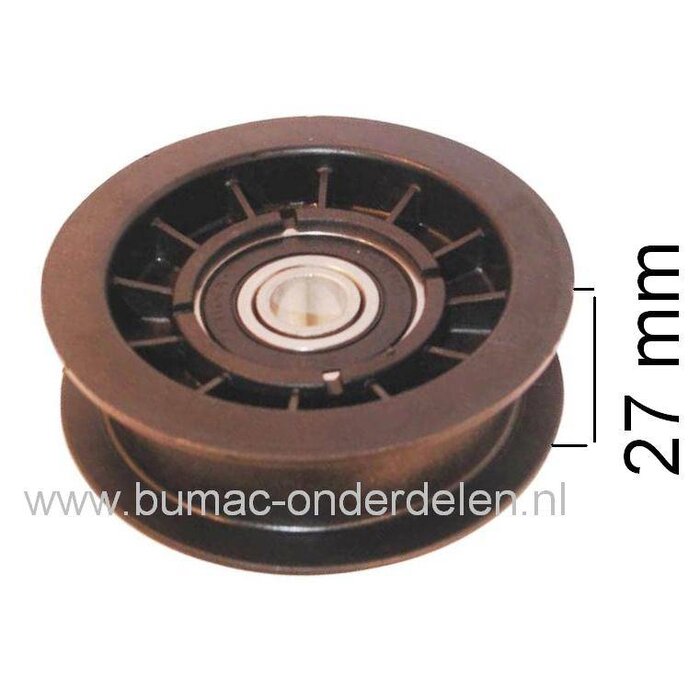 Poelie voor Murray en Countax Zitmaaiers Drukpoelie voor Spannen van de V snaar van de Motor naar Transmissie - Versnellingsbak