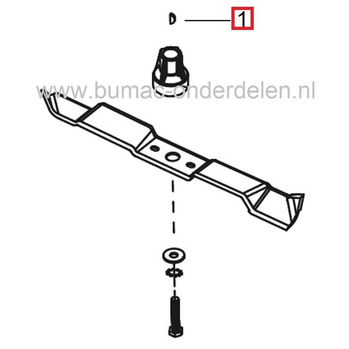 Alko, Solo, Brill spie 15x4x6,5 voor Meshouder op Loopmaaiers Classic 4.64-PS - XAL Classic 464PS - 4.64P-S Classic, AL-KO Spieën Maaimeshouders op Gazonmaaiers, Grasmaaimachines, Alko, Brill, Solo Bevestigingsmaterialen, onderdeel