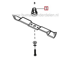 Meshouder AL-KO Classic 4.64-PS - XAL Classic 464PS - 4.64P-S Classic Gazonmaaiers, Alko - Brill - Solo Maaimeshouders, Houders voor Grasmaaiermessen, ALKO, BRILL, SOLO Cirkelmaaiers, Benzinemaaiers, Duwmaaiers