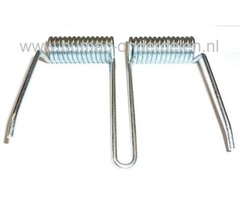 Veer Achterklep ALKO Gazonmaaiers, Alko, Brill, Solo Klepveer, Veren voor Achterkleppen van Grasmaaiers, Benzinemaaiers, AL-KO Classic 4.64-PS, XAL Classic 464PS, 4.64P-S Classic, Achterklepveren Loopmaaiers