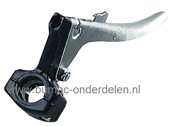 Koppelingshendel met Vastzet Pal Aansluiting Ø 25 mm op Veegmachine - Tuinfrees - Motor - Grasmaaier - Kooimaaier - Grasmachine - Ruwterreinmaaier
