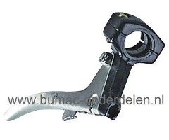 Koppelingshendel met Vastzet Pal Aansluiting Ø 25 mm op Veegmachine - Tuinfrees - Motor - Grasmaaier - Kooimaaier - Grasmachine - Ruwterreinmaaier