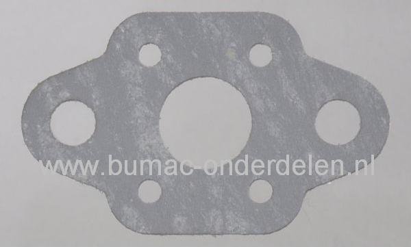 Inlaatpakking Tussen Carburateur - Spruitstuk bij Bladblazer - Heggenschaar van Stiga, CastelGarden, Alpina en Mountfield, Stiga SBL260H, Castelgarden XBL260H, Mountfield MBL260H en Alpina BL260H Bladblazers, XH55, SH160, MH2522, HT55 Heggenschaar onderde