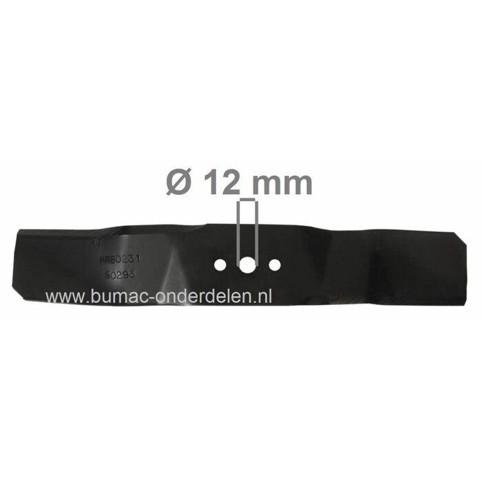 Mes 36 Cm Husqvarna Frontmaaiers PR17, R418, Combi 94XP, CombiTurf 94, PR17 AWD, R418 Ts AWD, Jonsered, Craftsman, AYP, Lazer, McCulloch, Yardpro, Partner Maaimessen, Frontmaaierbladen Electrolux