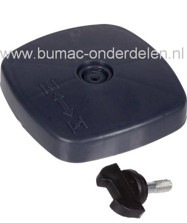 Luchtfilterdeksel met Schroef voor Bladblazer van Stiga - CastelGarden - Alpina en Mountfield Castelgarden XBL 260 H, Stiga SBL 260 H, Alpina BL 260 H en Mountfield MBL 260 H Luchtfilter deksel voor Bladblazers