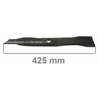 Mulchmes 42,5 Cm voor Husqvarna 48 Inch Maaiers, AYP, Craftsman, Lazer, McCulloch, Jonsered, Partner, Yardpro Maaimessen voor Zitmaaiers, Frontmaaiers, Zeroturnmaaiers met 48" Maaibreedte, 2748GLS, GTH 2248, 2548, 2648, YTH 1848, 2146, 2148, 2348, 2448, 2