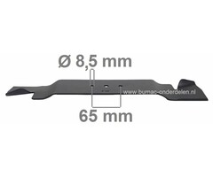 Mes 45,5 Cm Husqvarna Royal 47E, Royal 47S, Royal 475, Partner 45 en Serie 146, Bernard Loisirs 4605 Loopmaaiers, Grasmaaimachines, Maaimessen AYP, Craftsman, Lazer, Jonsered, McCulloch, Yardpro, Messen voor Electrolux Gazonmaaiers, Cirkelmaaiers, 6448400