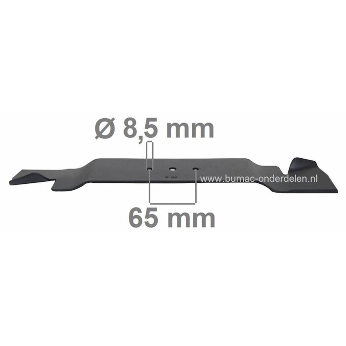 Mes 45,5 Cm Husqvarna Royal 47E, Royal 47S, Royal 475, Partner 45 en Serie 146, Bernard Loisirs 4605 Loopmaaiers, Grasmaaimachines, Maaimessen AYP, Craftsman, Lazer, Jonsered, McCulloch, Yardpro, Messen voor Electrolux Gazonmaaiers, 531010233, 516506410