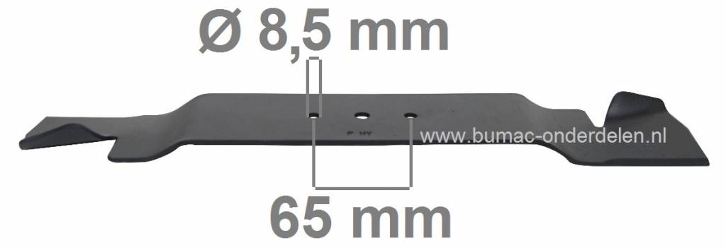 Mes 45,5 Cm Husqvarna Royal 47E, Royal 47S, Royal 475, Partner 45 en Serie 146, Bernard Loisirs 4605 Loopmaaiers, Grasmaaimachines, Maaimessen AYP, Craftsman, Lazer, Jonsered, McCulloch, Yardpro, Messen voor Electrolux Gazonmaaiers, 531010233, 516506410