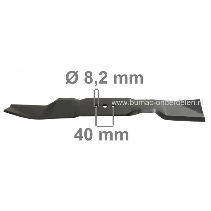 Maaimes 48,2 Cm HUSQVARNA CombiClip 132 - P520D - P525D - PT26D Frontmaaiers, AYP, Lazer, Jonsered, McCulloch, Partner, Flymo, Craftsman, Yardpro Maaimessen voor Zitmaaiers, Frontmaaiers, Tuintrekkers, Maaibladen ELECTROLUX