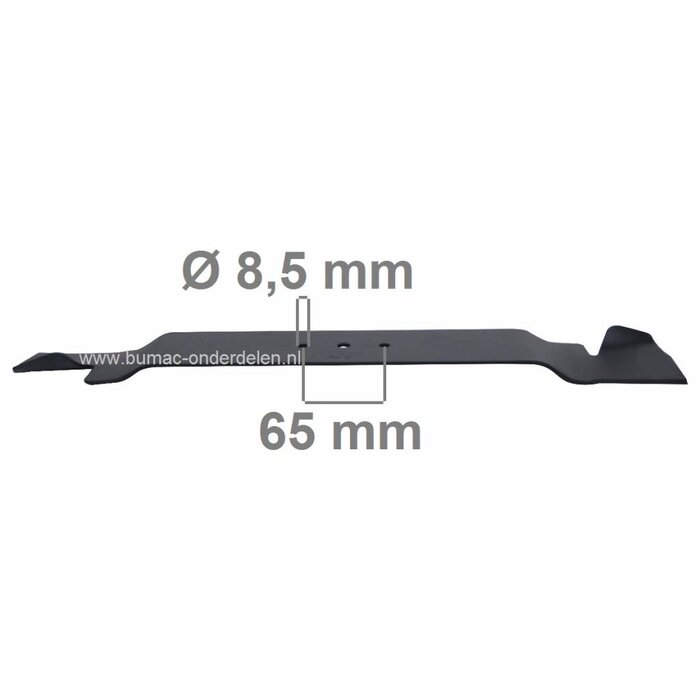 Mes 53 Cm Husqvarna Loopmaaiers Royal 53s en Royal 53se, Electrolux Maaimessen voor Grasmaaimachines, Benzinemaaiers met 53 Cm Maaibreedte, AYP, Lazer, Craftsman, McCulloch, Jonsered, Partner, Yardpro, Wizard Grasmaaierbladen, Royal 535, 535E, Messen