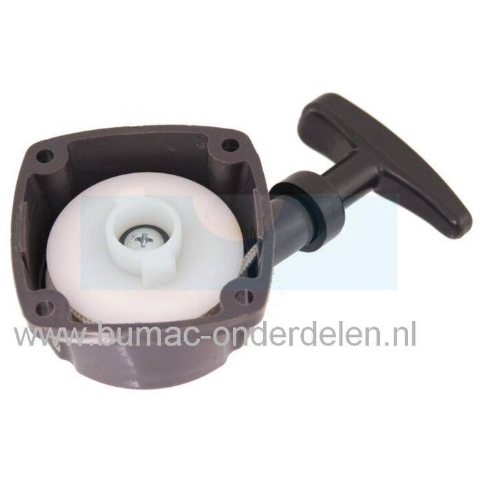 Starter Compleet voor Heggenschaar van Castelgarden XH55, Stiga SH160, Alpina HT55 en Mountfield MH2522 Handstarter Castelgarden XH 55, Stiga SH 160, Alpina HT 55 en Mountfield MH 2522