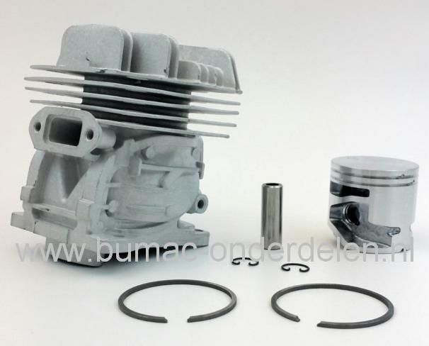 Cilinder met Zuiger voor Stihl MS201 - MS201C - MS201T - MS201TC Kettingzaag Motorzaag Cilinder met Zuiger - Piston en Borgveren voor Stihl