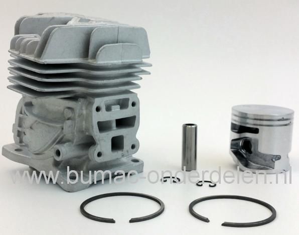 Cilinder met Zuiger voor Stihl MS201 - MS201C - MS201T - MS201TC Kettingzaag Motorzaag Cilinder met Zuiger - Piston en Borgveren voor Stihl