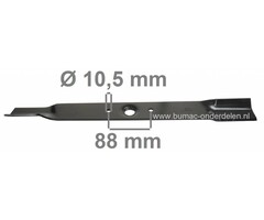 Maaimes 52,5 Cm voor HONDA - ISEKI - KAAZ Ruwterreinmaaiers, Grasmaaiers, Maaimessen voor HR 21, HR 214, HR 2160, HRA 214, HRA 216, UM 21, UM 536, UM 2160, SW 53 H, SW 53 HA, LM 530, Maaiblad Loopmaaier, onderdeel