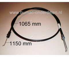 JohnDeere Versnellingskabel voor het regelen van de Loopsnelheid bij JohnDeere 14SB, JA65, JE75, JX75 en JX85 Grasmaaier - Loopmaaier - Grasmachine, John Deere Koppelingskabel