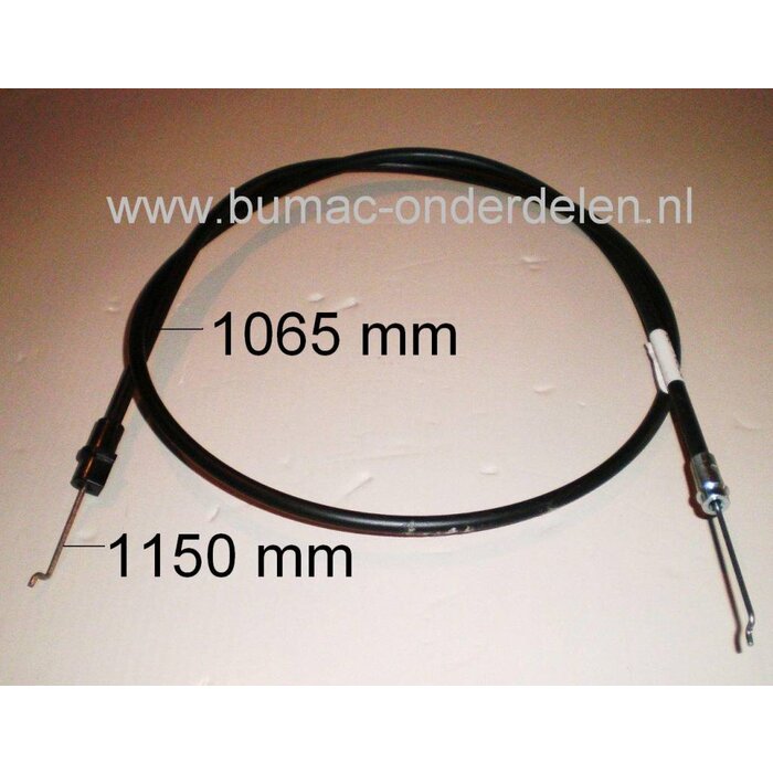 JohnDeere Versnellingskabel voor het regelen van de Loopsnelheid bij JohnDeere 14SB, JA65, JE75, JX75 en JX85 Grasmaaier - Loopmaaier - Grasmachine, John Deere Koppelingskabel