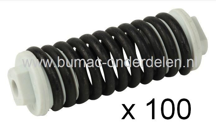 Veer Trillingsdemper STIHL Kettingzaag MS441, Anti Vibratie Veren - Trillingsdemper - Ophangrubber - Vibratiedemper, Kettingzaag - Motorzaag