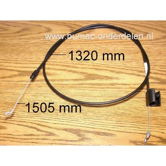 Motorremkabel voor Murray Grasmaaiers met een 20 Inch 51-52 Cm Maaibreedte, Motorstopkabel voor Murray Grasmachine