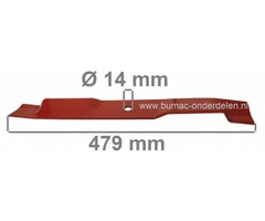 Maaimes 47,9 Cm Klippo 19 Inch Loopmaaiers Excellent - Kommun - Pro 4, KLIPPO Grasmaaiermessen, Maaibladen voor Gazonmaaiers, Cirkelmaaiers, Benzinemaaiers, Messen voor Klippo Duwmaaiers, Grasmaaimachines met 19" Maaibreedte, onderdeel