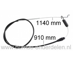 Toro Kabel voor Aandrijving Wielen voor Grasmaaier Toro Recycler, 20013, 20014, 20017, 20031, 20041, 20047, 20049, 20051, 20066, 20067, 20068, 20070, 20073, 20074, 20075, 20076, 20096, 20098, 20112, 20113, 20654, 20655, 20656, 20658 Toro Koppelingskabel
