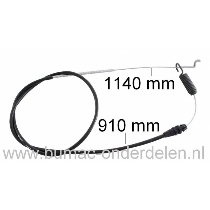 Toro Kabel voor Aandrijving Wielen voor Grasmaaier Toro Recycler, 20013, 20014, 20017, 20031, 20041, 20047, 20049, 20051, 20066, 20067, 20068, 20070, 20073, 20074, 20075, 20076, 20096, 20098, 20112, 20113, 20654, 20655, 20656, 20658 Toro Koppelingskabel