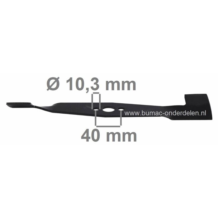 Mes 32 Cm KYNAST - GRANJA Elektrische Grasmaaiers, Maaimessen Elektromaaiers 3210E, Kynast, Granja Grasmaaiermessen voor Electrischemaaiers, Elektromaaiers met 33 Cm Maaibreedte