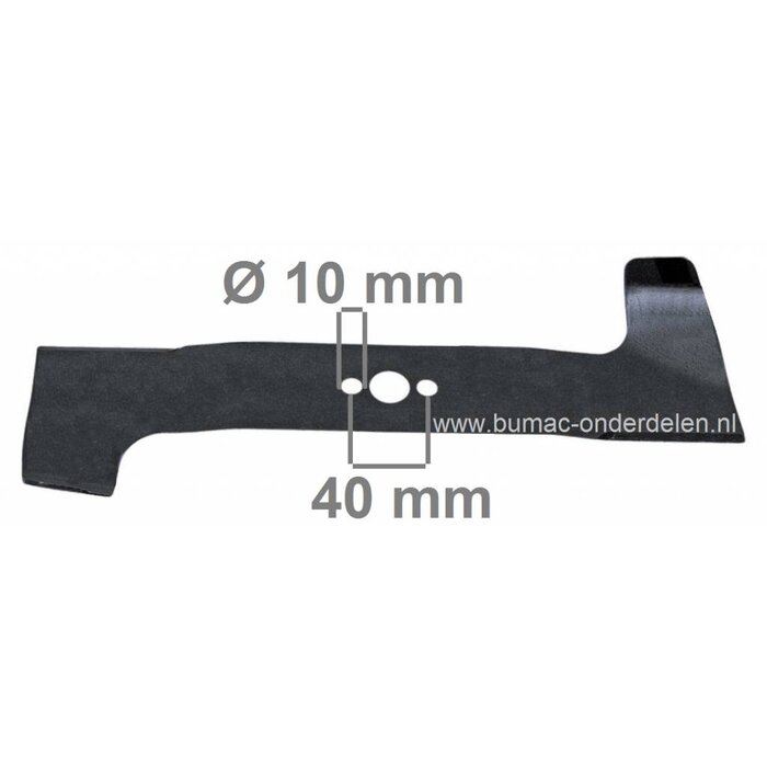 Maaimes 39 Cm voor Kynast Elektromaaiers Aero Power EB404, EB40U, V40, Aero Standard EB 404, EB 40 U, V 40, Turbo Luxus/Power/Standard EB-404, EB-40-U, V-40 Elektrischemaaiers, Maaimessen KYNAST Electromaaiers, 00.3006.40, K3006.40, 100.000.944