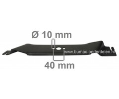 Mes 44 Cm voor KYNAST Aero-Star Electrische Maaiers met 45 Cm Maaibreedte, Maaimessen Kynast Elektromaaiers, Grasmaaiers, Gazonmaaiers Elektrischemodellen, Kynast Maaibladen Electromaaiers