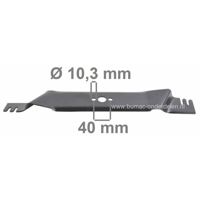 Maaimes 47,3 Cm voor Kynast Loopmaaiers, Elektromaaiers, Benzinemaaiers met 48 Cm Maaibreedte, KYNAST Grasmaaiermessen, Maaimessen Gazonmaaiers, Grasmaaimachines, Kynast Cirkelmaaierbladen