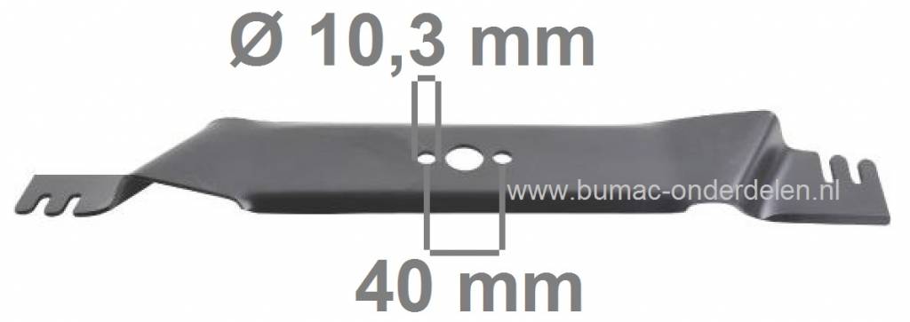 Maaimes 47,3 Cm voor Kynast Loopmaaiers, Elektromaaiers, Benzinemaaiers met 48 Cm Maaibreedte, KYNAST Grasmaaiermessen, Maaimessen Gazonmaaiers, Grasmaaimachines, Kynast Cirkelmaaierbladen