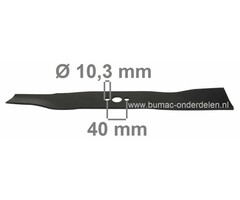 Kynast Maaimes 46,8 Cm voor Loopmaaiers met 48 Cm Maaibreedte (gemaakt na Mei 1991), Maaimessen KYNAST Aero Power, Standard, Star, Garant, Turbo Luxus, Power, Standard EB 48 H, V 48, V 48 H, V48, EB48H, V48H, EB 48 U, EB48U Grasmaaimachines, Benzinemaaier