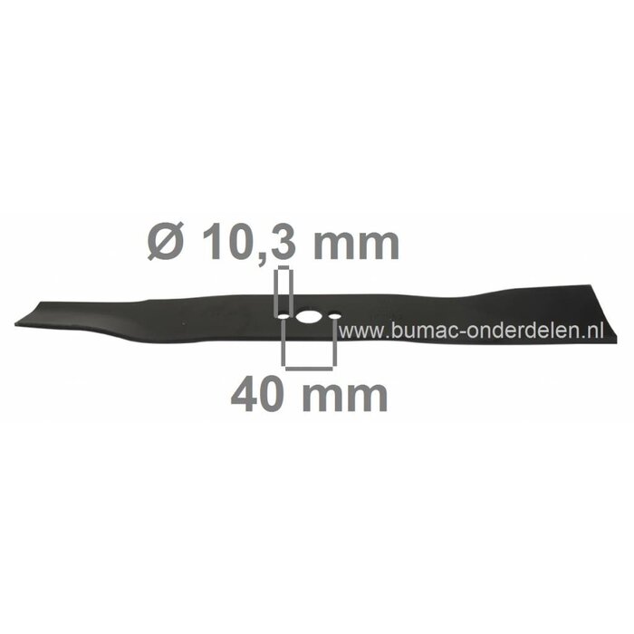 Kynast Maaimes 46,8 Cm voor Loopmaaiers met 48 Cm Maaibreedte (gemaakt na Mei 1991), Maaimessen KYNAST Aero Power, Standard, Star, Garant, Turbo Luxus, Power, Standard EB 48 H, V 48, V 48 H, V48, EB48H, V48H, EB 48 U, EB48U Grasmaaimachines, Benzinemaaier