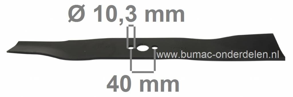 Kynast Maaimes 46,8 Cm voor Loopmaaiers met 48 Cm Maaibreedte (gemaakt na Mei 1991), Maaimessen KYNAST Aero Power, Standard, Star, Garant, Turbo Luxus, Power, Standard EB 48 H, V 48, V 48 H, V48, EB48H, V48H, EB 48 U, EB48U Grasmaaimachines, Benzinemaaier