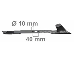 Kynast Mes 47,5 Cm voor 48 Cm Loopmaaiers, KYNAST Garant V48 Maaimessen, Messen voor Cirkelmaaiers, Benzinemaaiers, Gazonmaaiers van Kynast, Gazonmaaierbladen, Maaibladen voor Duwmaaiers, Grasmaaimachines van Kynast