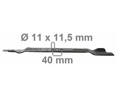Maaimes 53 Cm voor Husqvarna, Marazzini, Marplex, Mep Motorgrasmaaiers, Messen ERMA 530ER, 853ER, 550ER, 753ER, MP653TEC, Gazonmaaiermessen ELECTROLUX/MARAZZINI Benzinemaaiers, Cirkelmaaiers, Maaibladen voor Grasmaaimachine onderdeel